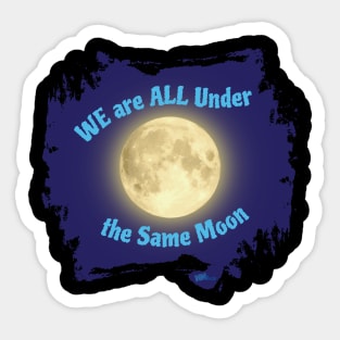 Same Moon Sticker